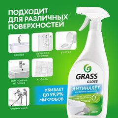 Средство Grass Gloss для удаления налета и ржавчины 600 мл - фото 4