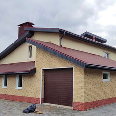 Панель фасадная Docke Flemish Premium 1095х420 мм жженая желтая - фото 2