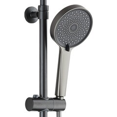 Душевая система Corsa Deco CX с верхним душем с лейкой с изливом графит (SSFCX230SMG) - фото 14