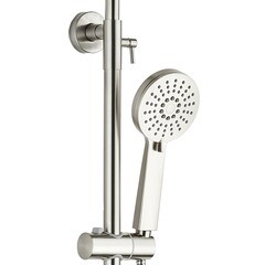 Душевая система Corsa Deco NX с верхним душем с лейкой с изливом сталь (SSFNX300SS) - фото 17