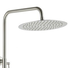 Душевая система Corsa Deco NX с верхним душем с лейкой с изливом сталь (SSFNX300SS) - фото 16