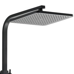 Душевая система Corsa Deco TX с верхним душем с лейкой с изливом черная (SSFTX250QB) - фото 15