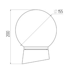 Светильник накладной Svet НБП 01-60-004 У E27 60 Вт IP20 белый (1503-00080) - фото 2