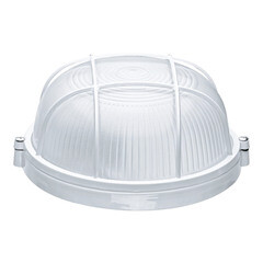 Светильник накладной Svet НБП 03-60-002 E27 60 Вт IP54 белый с решеткой призма (1301-00060) - фото 9