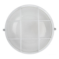 Светильник накладной Svet НБП 03-60-002 E27 60 Вт IP54 белый с решеткой призма (1301-00060) - фото 7