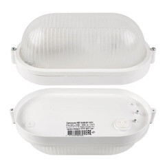 Светильник накладной Svet НБП 04-60-001 E27 60 Вт IP54 белый призма (1302-00010) - фото 7