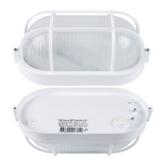 Светильник накладной Svet НБП 04-60-002 E27 60 Вт IP54 белый призма (1302-00060) - фото 6