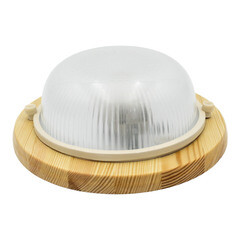 Светильник накладной Svet НБО 03-60-011 E27 60 Вт IP54 желтый призма (1303-00010) - фото 1