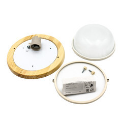 Светильник накладной Svet НБО 03-60-011 E27 60 Вт IP54 желтый призма (1303-00010) - фото 6