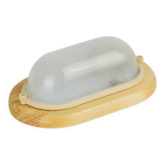 Светильник накладной Svet НБО 04-60-011 E27 60 Вт IP54 желтый призма (1304-00010) - фото 1