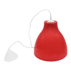 Светильник подвесной Svet Melodi E27 60 Вт красный IP20 (1400-00130/6519/6513) - фото 7