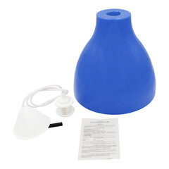 Светильник подвесной Svet Melodi E27 60 Вт синий IP20 (1400-00060) - фото 5