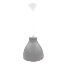 Светильник подвесной Svet Melodi E27 60 Вт серый IP20 (1400-00150)