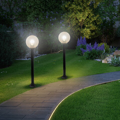 Светильник садово-парковый Svet Анелма золотой 210 мм E27 60 Вт IP44 (1200-00220/4622) - фото 3