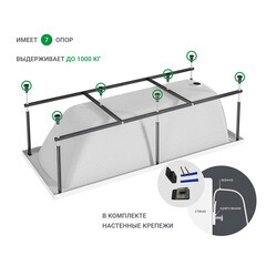 Каркас для ванны акриловой Ollie/Monck 160-165х70 см (03ол1370) - фото 4