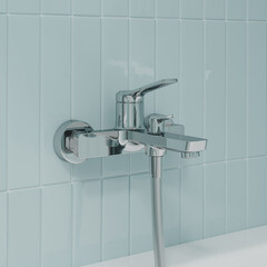 Смеситель для ванны Iddis Parker хром однорычажный с коротким изливом без лейки (PARSB02i02WA) - фото 4