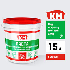 Шпатлевка финишная КМ Паста универсальная 24 кг — купить в Санкт ...