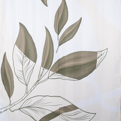 Штора для ванны Fora Naturedream 2000х1800 мм полиэстер мультиколор (FOR-PH-NATUREDREAM) - фото 3