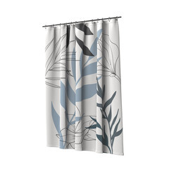 Штора для ванны Fora Aquaflower 2000х1800 мм полиэстер мультиколор (FOR-PH-AQUAFLOWER) - фото 1