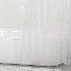 Штора для ванны Fora Ice 2000х1800 мм PEVA белая (FOR-EV18) - фото 3