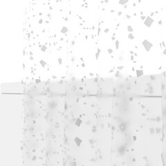 Штора для ванны Fora Granit 2000х1800 мм PEVA серебристая (FOR-PV05) - фото 5