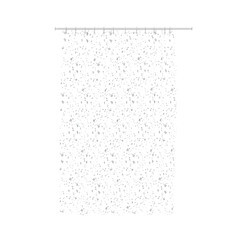 Штора для ванны Fora Granit 2000х1800 мм PEVA серебристая (FOR-PV05) - фото 1