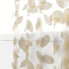 Штора для ванны Fora Botanica Gold 2000х1800 мм PEVA золотая (FOR-PV02) - фото 5