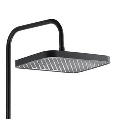 Душевой комплект Corsa Deco CX с верхним душем с лейкой черный (SSCX330QB) - фото 3