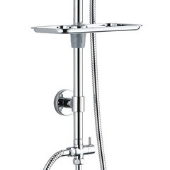 Душевой комплект Corsa Deco AX с верхним душем с лейкой хром (SSAX250S) - фото 5