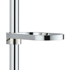 Штанга для душа Corsa Deco CX 700 мм с мыльницей нержавеющая сталь хром (SRCX700S) - фото 3