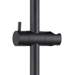 Штанга для душа Corsa Deco CX 700 мм с мыльницей нержавеющая сталь черный (SRCX700SB) - фото 4