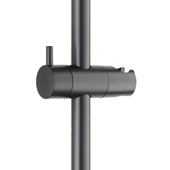 Штанга для душа Corsa Deco CX 700 мм с мыльницей нержавеющая сталь графит (SRCX700SMG) - фото 4