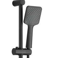 Душевой комплект Corsa Deco TX со шлангом со стойкой черный (SSETTX100QB) - фото 3