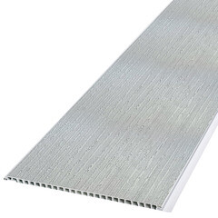 Панель ПВХ 250х2700х8 мм Кронапласт бесшовная ламинированная бьянко 0,675 кв.м - фото 2