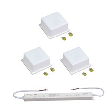 Светильник светодиодный для потолка грильято встраиваемый Светон Бординг 1 1-20-Д-120-0/ПЛ/О-4К80-В40 4000К 20 Вт IP40 белый опал (3 шт.) (CB-C0901440)