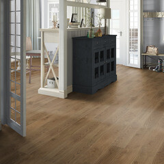 Паркетная доска Tarkett Step дуб сиена 1,182 кв.м 14 мм однополосная с фаской брашированная - фото 7