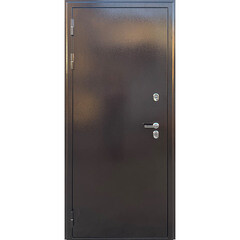 Дверь входная с терморазрывом Дверной континент Термаль Люкс левая антик медь - белый 960х2050 мм - фото 14