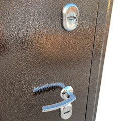 Дверь входная с терморазрывом Дверной континент Термаль Люкс правая антик медь - белый 860х2050 мм - фото 6