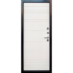 Дверь входная с терморазрывом Дверной континент Термаль Люкс правая антик медь - белый 860х2050 мм - фото 13