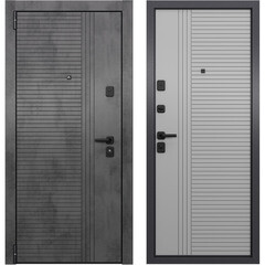 Изображение товара Дверь входная Torex Талса левая ферро - бетон темный 860х2050 мм