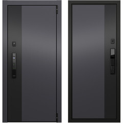 Дверь входная Torex Райдер правая оскуро - оскуро 880х2050 мм с электронным замком - фото 1