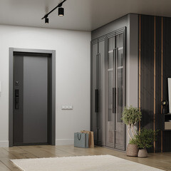 Дверь входная Torex Райдер левая оскуро - оскуро 950х2050 мм с электронным замком - фото 18