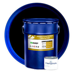 Изображение товара Краска эпоксидная для бетонных полов Мицар Акрэп-Б10 двухкомпонентная черная 20 кг+0,4 кг