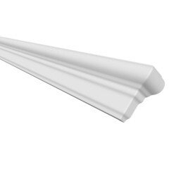 Изображение товара Наличник капитель Норра 80х35х860 мм эмаль белый фигурный (1 шт.)