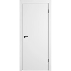 Изображение товара Дверь межкомнатная Ньюта 800х2000 мм эмаль белая глухая