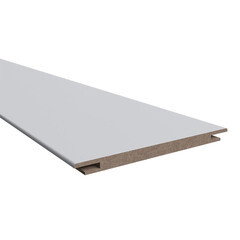 Изображение товара Доборная планка телескопическая Ньюта 150х10х2400 мм эмаль светло-серая