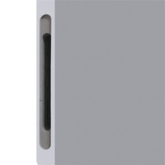 Дверь межкомнатная Ньюта 600х2000 мм эмаль светло-серая глухая - фото 2