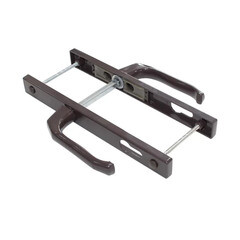 Изображение товара Ручка для металлопластиковой двери коричневая двусторонняя