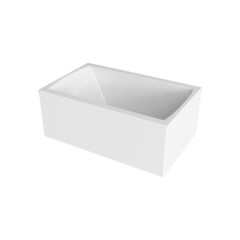 Ванна акриловая Ollie 130х70 см без ножек (01ол1370) - фото 3