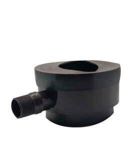 Водосборник дождевой воды 160х120х75 мм коричневый